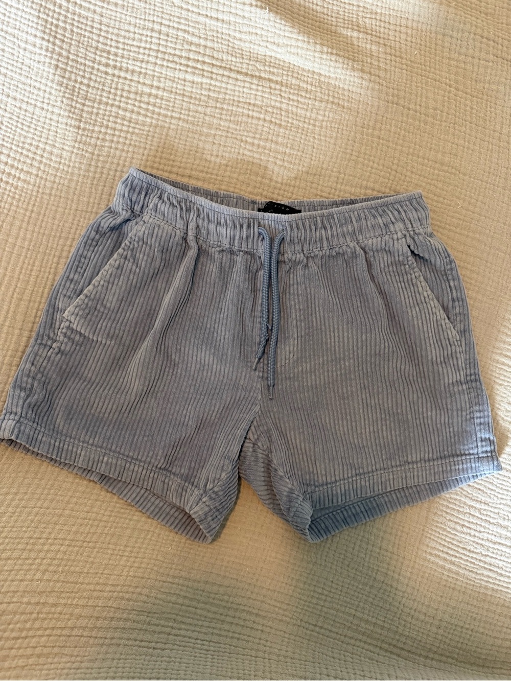 {men's} ASOS corduroy shorts  (copy listing: women's shorts listed are unisex)